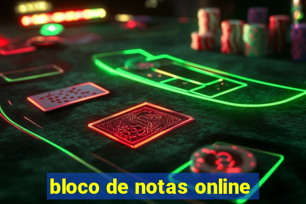 bloco de notas online